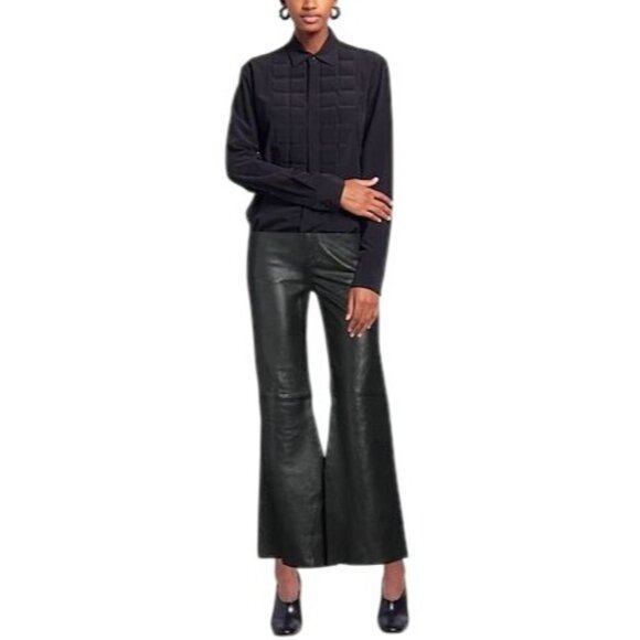 Maje Leather Pants